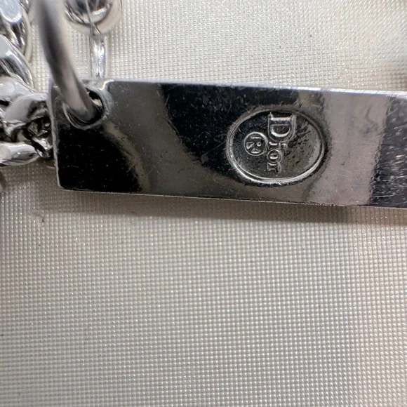 Dior Silver Bracelet Silver and Pink Enamel - Picture 6 of 6